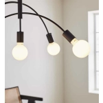 kinkiecik.pl Lampa wisząca CYGNUS Pendant 5L Black 108286 Markslojd