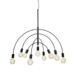 kinkiecik.pl Lampa wisząca LAVELLO Pendant 9L Black 108288 Markslojd