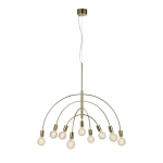 kinkiecik.pl Lampa wisząca LAVELLO Pendant 9L Brass 108289 Markslojd