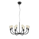 kinkiecik.pl Lampa wisząca AMISTOSO Pendant 8L Black 108291 Markslojd