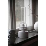 KANDELLA Lampa stołowa Sandy White/Clear 108787 Markslojd