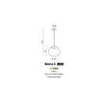 Lampa wisząca Helena A AZ3341 40cm