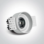 Oprawa podtynkowa 11112T/W/W Mersa biały wpust COB LED 3K One Light