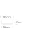 11115G/W/W WHITE RECESSED COB 15W WW IP20 15-45deg ADJUSTABLE 230V HONEYCOMB One Light