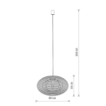 Lampa wisząca RATTAN M 11154 Nowodvorski - zdjęcie dodatkowe 4