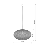Lampa wisząca RATTAN L 11155 Nowodvorski - zdjęcie dodatkowe 4