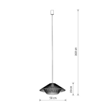 Lampa wisząca JAPANDI S 11156 Nowodvorski - zdjęcie dodatkowe 7