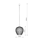Lampa wisząca HAITI M 11164 Nowodvorski - zdjęcie dodatkowe 8