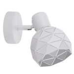 kinkiecik.pl Kinkiet spot biały REUS 1 LP-8069/1WS WH LIGHT PRESTIGE