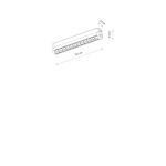 Oprawa liniowa FOCUS SWING LED 12W 4000K do 1-obwodowych szynoprzewodów niskonapięciowych UT-LVM 11336 Nowodvorski - zdjęcie dodatkowe 4