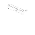 Lampa sufitowa OUTLINE LED M 11361 IP44 Nowodvorski - zdjęcie dodatkowe 5