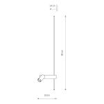 Lampa ścienna EASY LED RIGHT 11426 Nowodvorski - zdjęcie dodatkowe 9