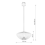 Lampa wisząca PUMPKIN M 11495 Nowodvorski - zdjęcie dodatkowe 10