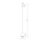 Lampa wisząca POINT DUO white 11510 Nowodvorski - zdjęcie dodatkowe 8