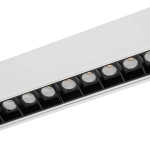 Oprawa liniowa FOCUS LED 9W 3000K do 1-obwodowych szynoprzewodów niskonapięciowych LVM 11632 Nowodvorski - zdjęcie dodatkowe 4