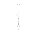 Lampa wisząca CERAMIC VERTICAL LED 12W 11702 Nowodvorski - zdjęcie dodatkowe 6