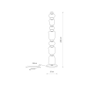 Lampa podłogowa CERAMIC LED 34W 11704 Nowodvorski - zdjęcie dodatkowe 6