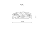 Kinkiet LUXORA LED 15W 11710 Nowodvorski - zdjęcie dodatkowe 7