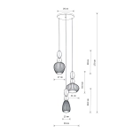 Lampa wisząca CORALS III 11975 Nowodvorski - zdjęcie dodatkowe 6