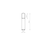 Klosz CAMELEON CYLINDER L 12046 Nowodvorski - zdjęcie dodatkowe 1