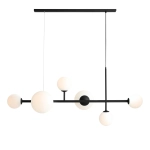 LAMPA WISZĄCA DIONE 6 CZARNY (LISTWA) 1092K1_2 Aldex - zdjęcie produktu