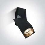 Plafon 12105E6/B Elia czarna lampa GU10 10W ONE LIGHT
