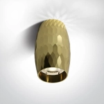kinkiecik.pl Monolitos 12105H/BS mosiężna oprawa sufitowa z oprawką GU10 MR16 10W ONE LIGHT