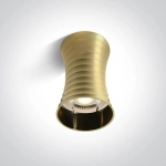 kinkiecik.pl Milas 12105L/BBS oprawa sufitowa w kolorze szczotkowanego mosiądzu GU10 MR16 10W 100-240V ONE LIGHT