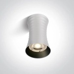 kinkiecik.pl Milas 12105L/W biała oprawa sufitowa GU10 MR16 10W 100-240V ONE LIGHT