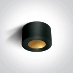 kinkiecik.pl Oltu 12108FD/B/BS czarny cylinder sufitowy LED 8W 3000K 230V dark light; w komplecie nieściemnialny zasilac