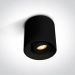 12108T/B/WT BLACK 8W WW IP20 36deg ADJUSTABLE 230V DARK LIGHT One Light