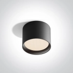 CZARNA OPRAWA SUFITOWA 12W CCTV UGR19 IP44 230V 12112D/B/V ONE LIGHT