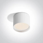 BIAŁA OPRAWA SUFITOWA 12W CCTV UGR19 IP44 230V 12112D/W/V ONE LIGHT