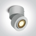 12115G/W/W WHITE COB 15W WW IP20 15-45deg ADJUSTABLE 230V HONEYCOMB One Light