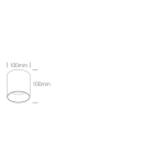 WHITE 18W WW IP20 230V 12118R/W/W ONE LIGHT