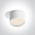 BIAŁA OPRAWA SUFITOWA 20W CCTV UGR19 IP44 230V 12120D/W/V ONE LIGHT