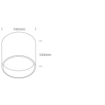 12120F/W/W WHITE 20W WW IP20 38deg 230V DARK LIGHT One Light