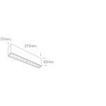 The Dark Light Ceiling Lights 12124H/B/W ONE LIGHT
