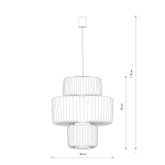 Lampa wisząca NOME A 12248 Nowodvorski - zdjęcie dodatkowe 2
