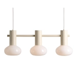 LAMPA WISZĄCA FLO 3 CREAM S (opal glass) 7000E9_S Aldex - zdjęcie produktu