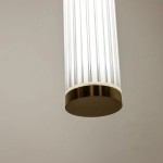 COMO 1233 LAMPA WISZĄCA z pilotem MOSIĄDZ Paul Neuhaus