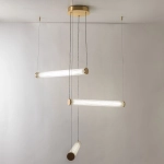 COMO 1234 LAMPA WISZĄCA z pilotem MOSIĄDZ Paul Neuhaus