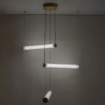 COMO 1234 LAMPA WISZĄCA z pilotem MOSIĄDZ Paul Neuhaus