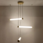 COMO 1234 LAMPA WISZĄCA z pilotem MOSIĄDZ Paul Neuhaus