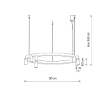 Lampa wisząca FOURTY ROUND LED VII 12418 Nowodvorski - zdjęcie dodatkowe 9