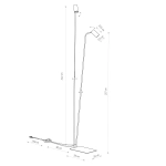 Lampa podłogowa MONO II 12622 Nowodvorski - zdjęcie dodatkowe 1