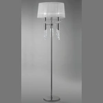Lampa podłogowa Mantra Tiffany Chrome 3869MA - zdjęcie produktu