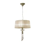 Lampa wisząca Mantra Tiffany Antique Brass 3878MA - zdjęcie produktu