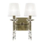 Lampa ścienna Mantra Tiffany Antique Brass 3883MA - zdjęcie produktu