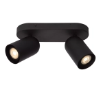 PUNCH spot sufitowy 2xGU10 czarny 13958/02/30 Lucide - zdjęcie produktu